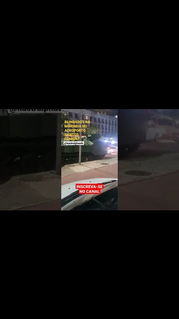 BLINDADOS DA MARINHA E ARTILHARIA DO EXÉRCITO NO SANTOS DUMONT, RJ #shorts #brasil #riodejaneiro