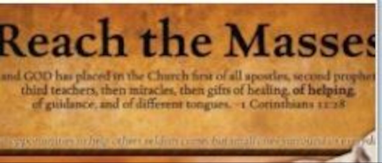 Are you praying for a ministry? Listen up and Pray
