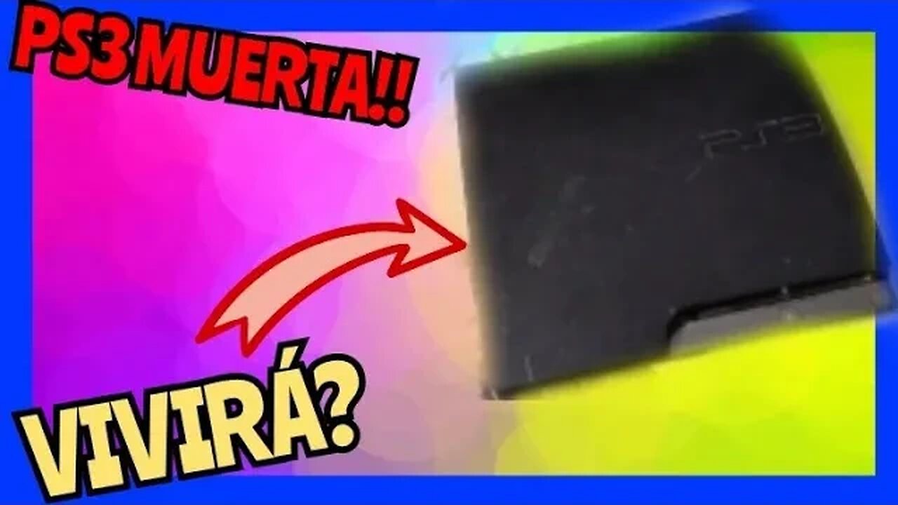 COMPRO UN PS3 DAÑADA - FUNCIONARÁ?