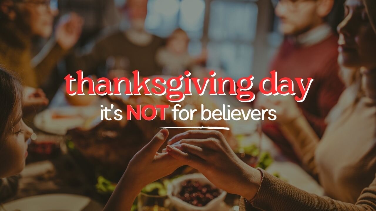 What YOU might not KNOW about Thanksgiving & WHY YOU SHOULDN'T CELEBRATE IT!