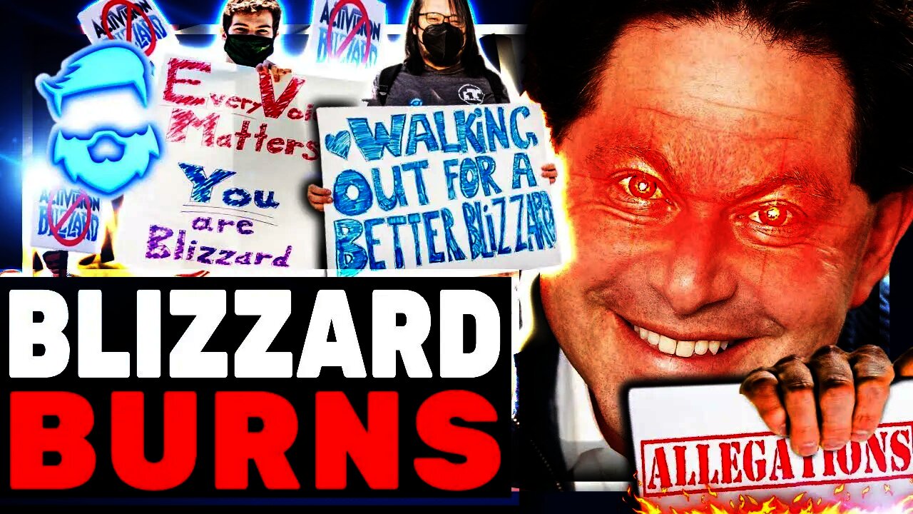 Blizzard Bombshell! Employees Walkout AGAIN Demand Activision CEO Bobby Kotick Gone! Stocks Tank Bad