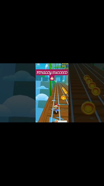 SUCCEED PLAY SUBWAY SURF 👍🏻