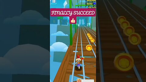 SUCCEED PLAY SUBWAY SURF 👍🏻