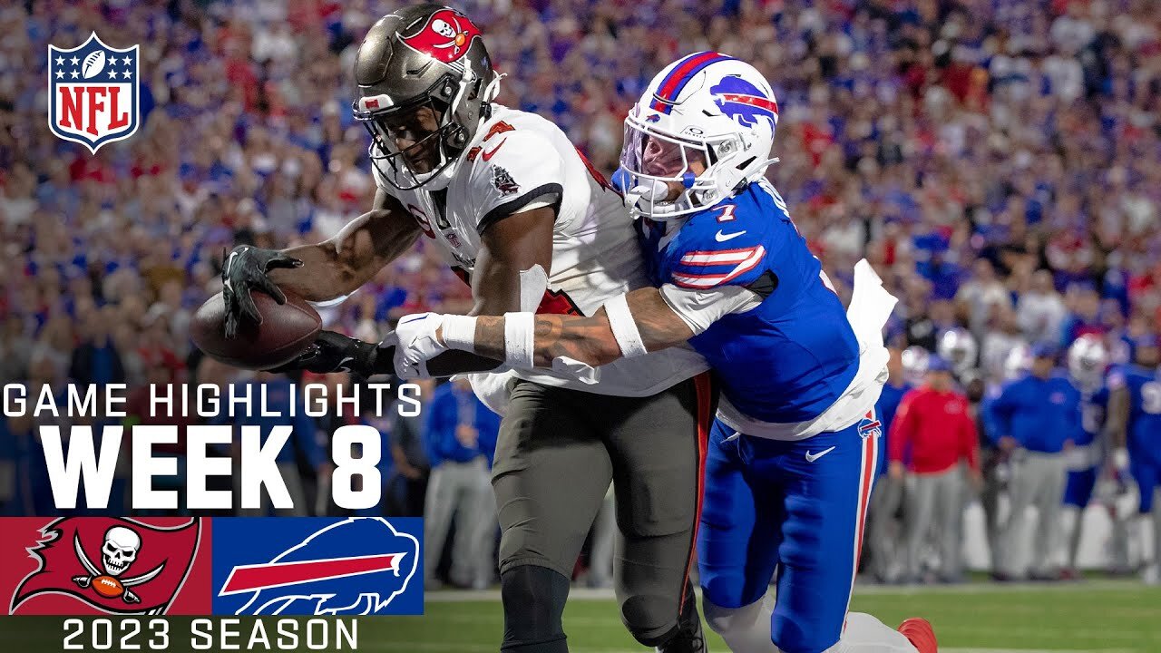 Tampa Bay Buccaneers vs. Buffalo Bills | 2023 Week 8 Game Highlgihts