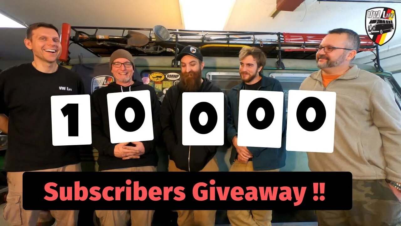 10,000 Subscriber Giveaway!