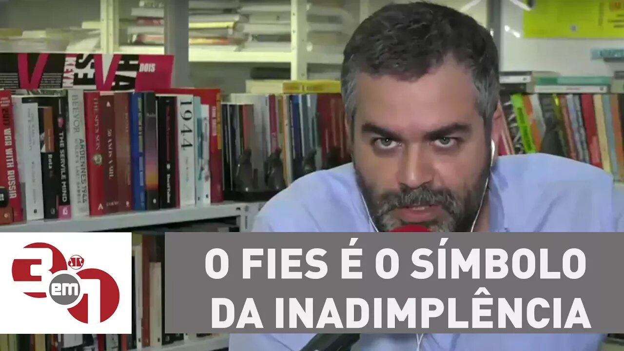 Andreazza: O Fies é o símbolo da inadimplência