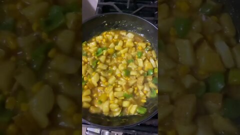 Potato, Corn Curry