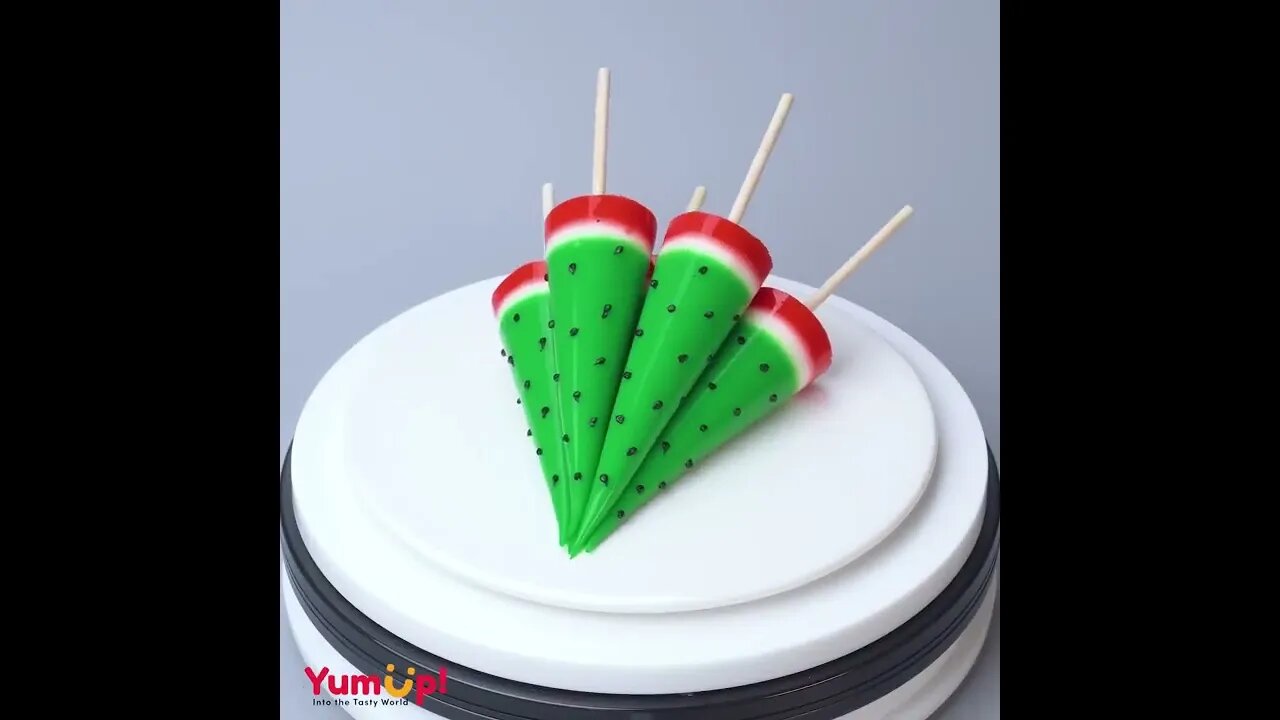 So Tasty Watermelon Cake Tutorials