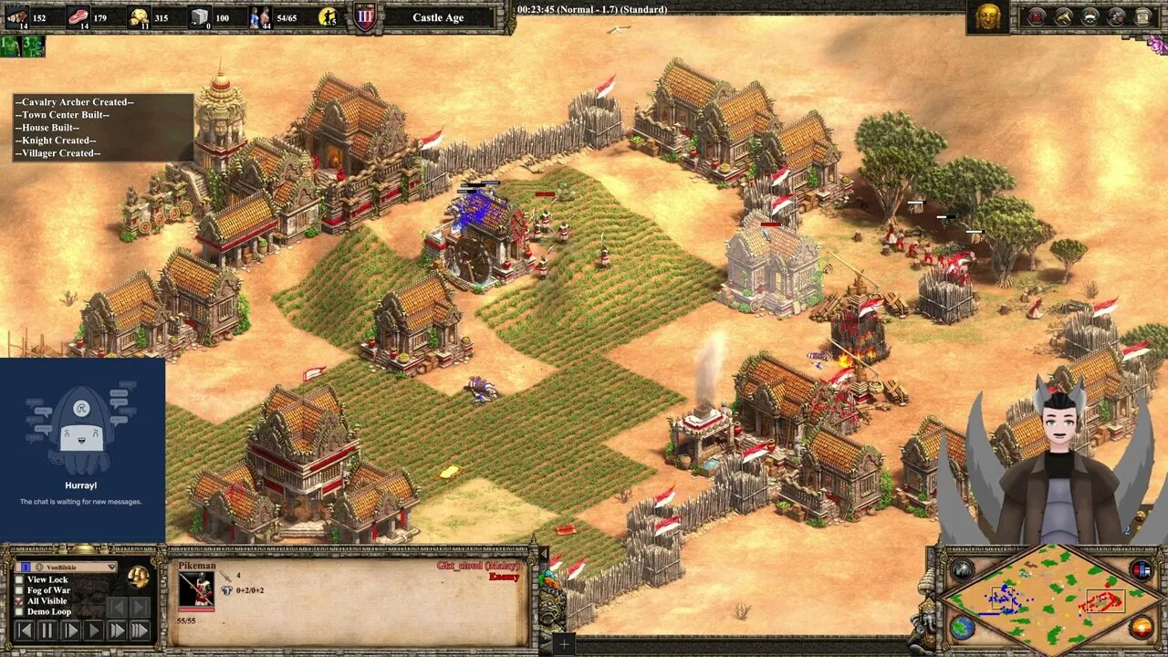 Gkt Cloud (Malay) vs VonBilskie (Khmer) || Age of Empires 2: Definitive Edition