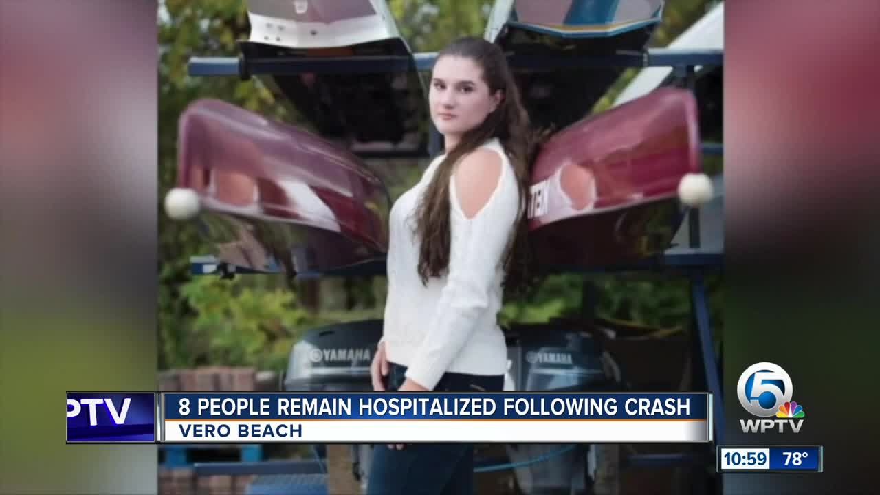 8 people still hospitalized after Vero Beach crash claims life of Holy Cross rowing star