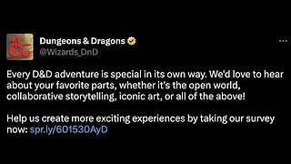 Taking the Current D&D Survey from WotC - How Long Will I Last Before Tapping Out?