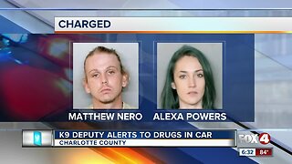 Couple arrested after K9 Deputy alerts there are drugs in the car