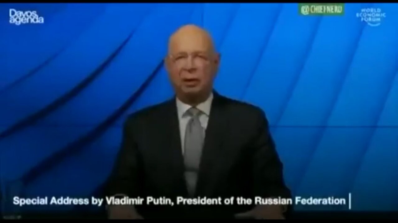 Putin Rejects The Klaus Schwab Great Reset, New World Order