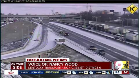 Update on Thursday's traffic nightmare from Nancy Wood of the Kentucky Transportation Cabinet