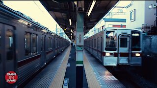 Can You Find Them? 18 Minutes of Japan Trains Arriving & Departing the Station in Tokyo - 60fps