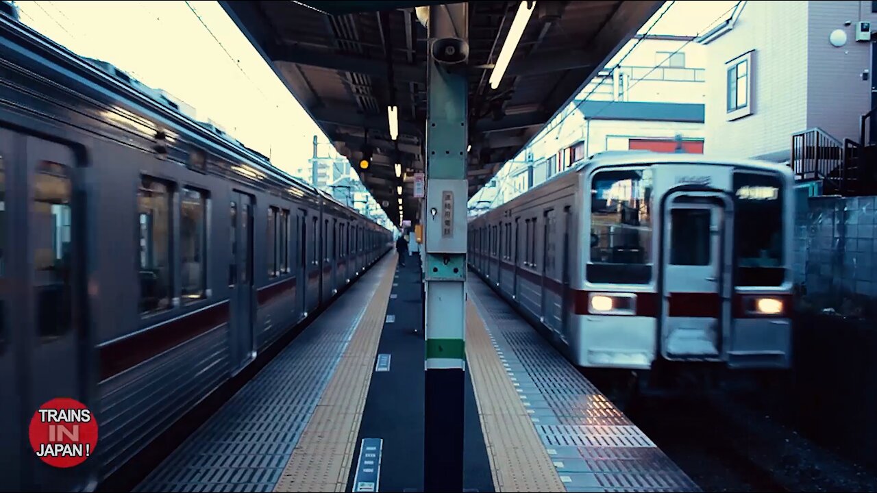 Can You Find Them? 18 Minutes of Japan Trains Arriving & Departing the Station in Tokyo - 60fps