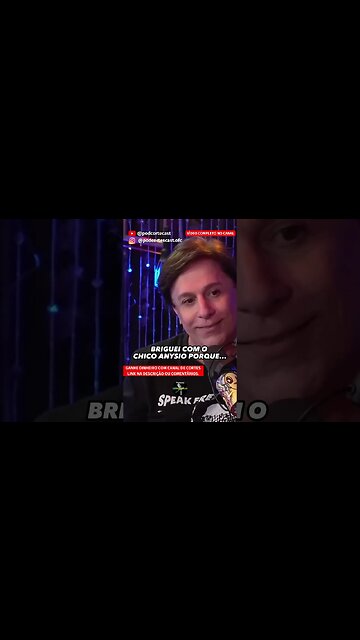 TRETA ENTRE CHICO ANYSIO E TOM CAVALCANTE #shorts #tomcavalcante #chicoanysio