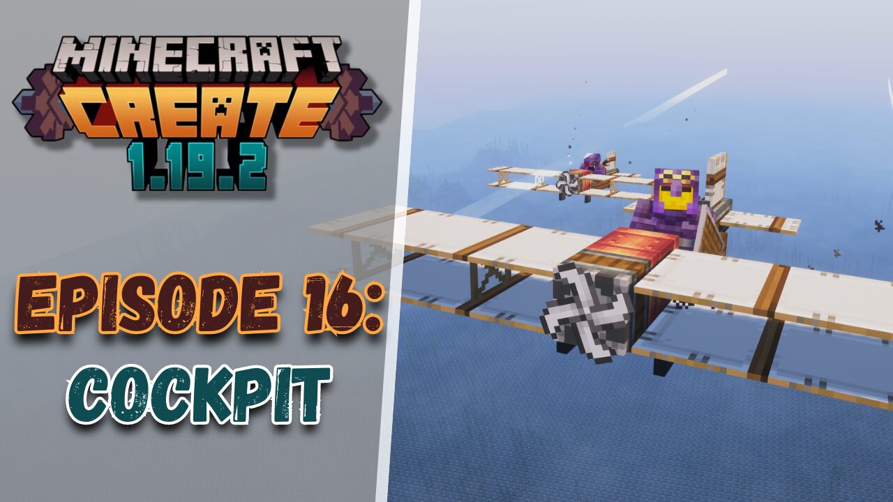 We Explored 100K blocks with PLANES | Minecraft Create Mod Ep. 16