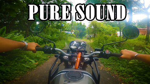 Royal Enfield Himalayan | Ride to College | BS6 [PURE SOUND]