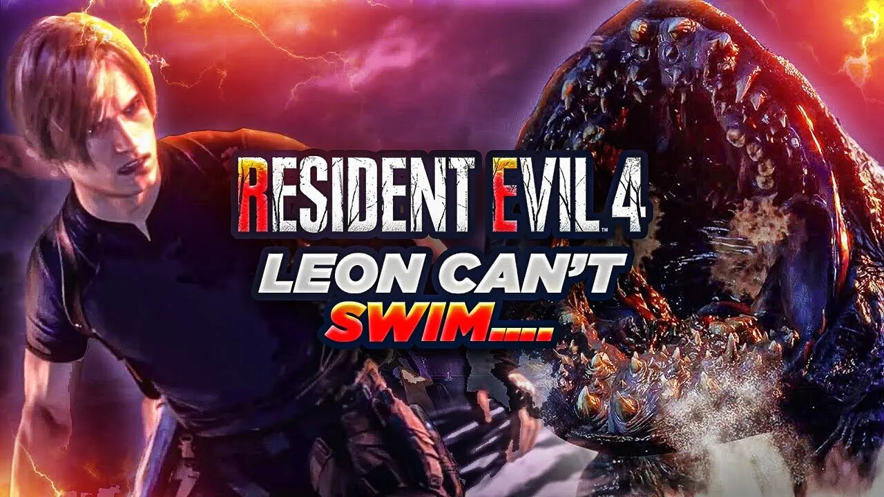 Leon Can't Swim.......