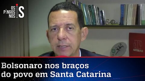 José Maria Trindade: Bolsonaro foi à praia e tomou banho de povo