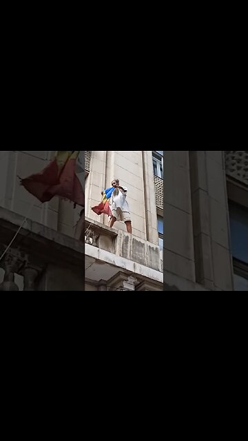 Stegarul dac pe Ministerul Sănătății