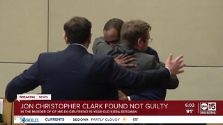 Jon Christopher Clark found not guilty in death of Phoenix woman