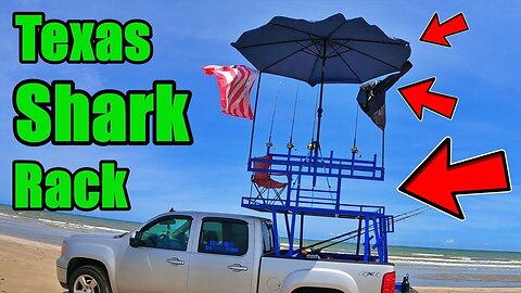 This is How We Fish Here in Texas | My NEW Shark Rack Build