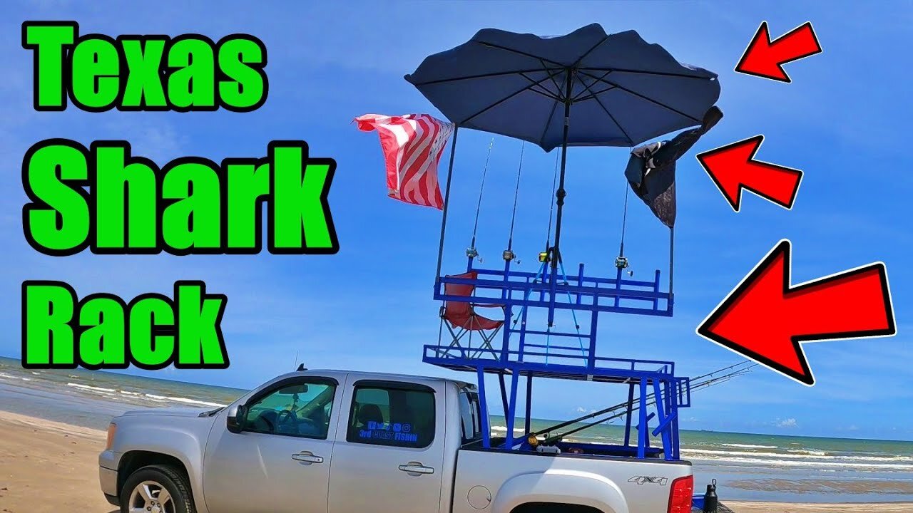 This is How We Fish Here in Texas | My NEW Shark Rack Build