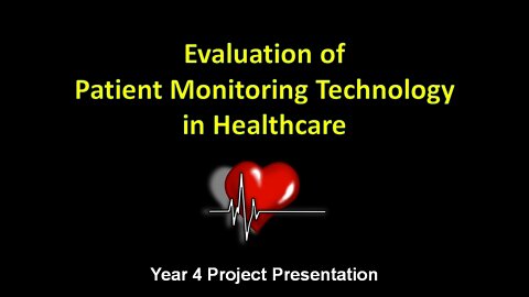 Fourth Year Project Presentation (Level 8)