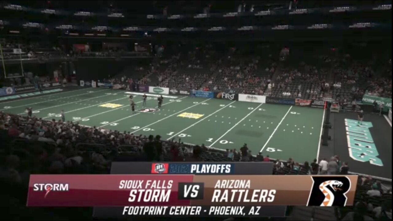 2021 IFL Playoffs Round 1 Rattlers vs Storm