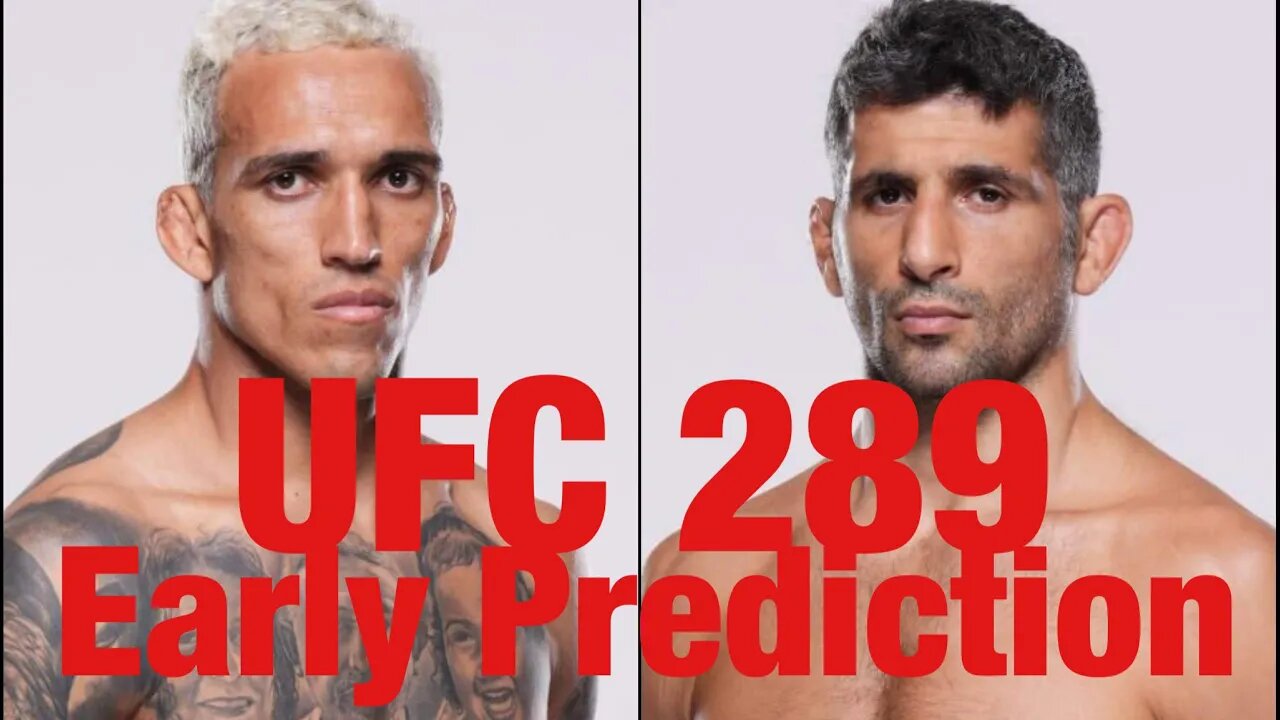 Charles Oliveira Vs Beneil Dariush Moved To UFC 289 Co Main Event! Early Prediction!