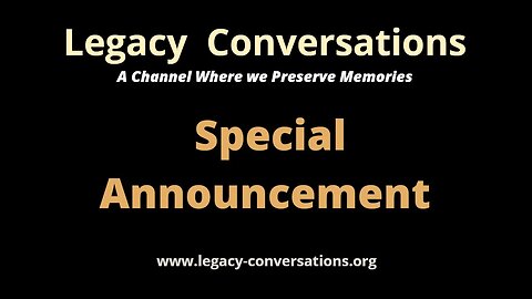 Legacy Conversations - OPS Sceptic / Smokeshell Message