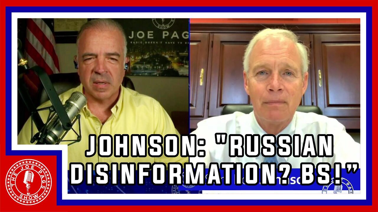 Ron Johnson Calls BS! | The Joe Pags Show