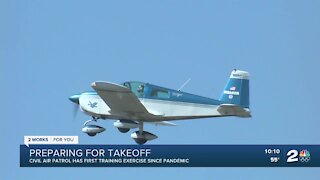 Civil Air Patrol Training in Sand Springs