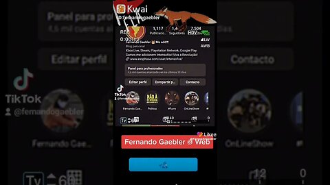 Meus espaços na web! #tiktok #kwai #Likee #helo #Instagram #amino #YouTube #OmletArcade #ifunny.