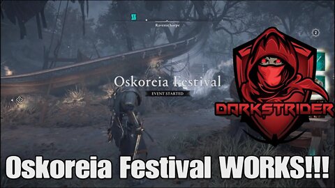 Assassin's Creed Valhalla- Oskoreia Festival WORKS!!!