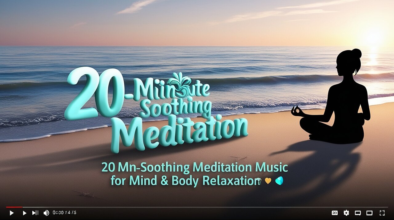 🧘‍♀️ 20-Minute Soothing Meditation Music for Mind & Body Relaxation 🎵