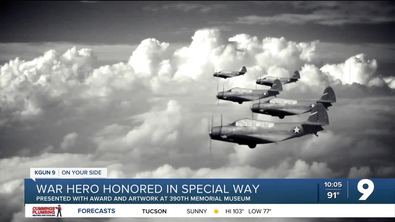 War hero honored in special way