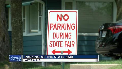 Parking at the State Fair