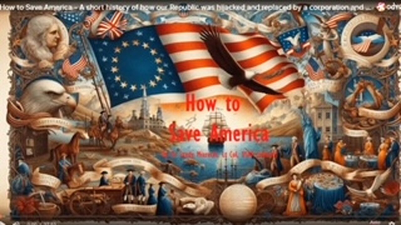 HOW TO SAVE AMERICA