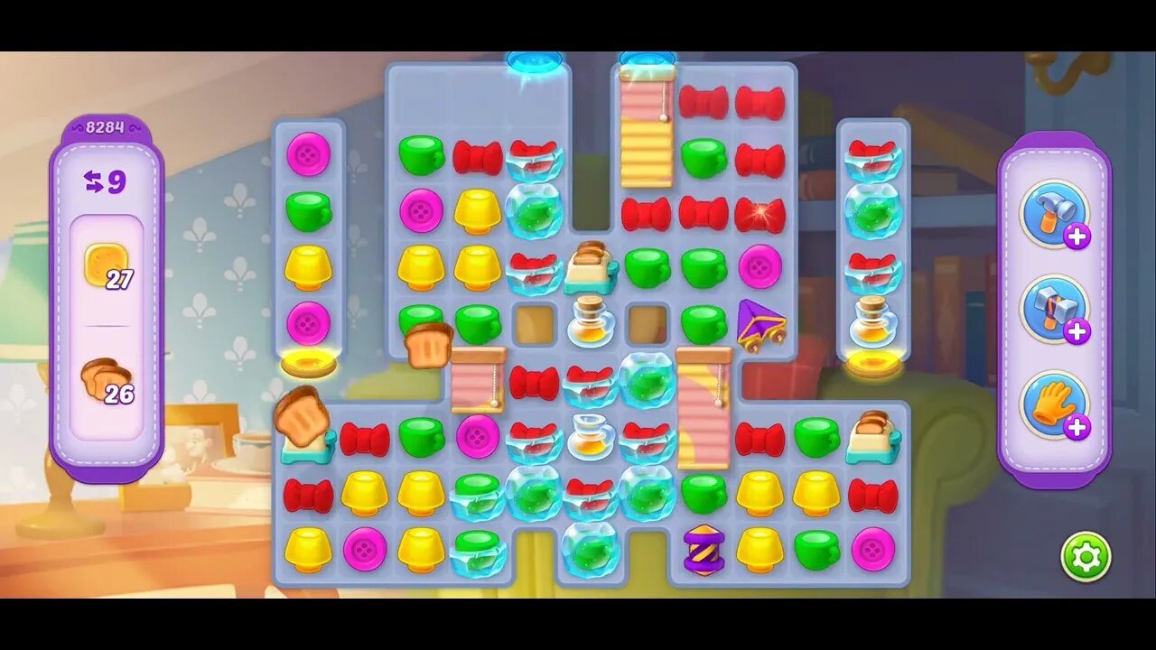 Playrix Homescapes Gameplay Walkthrough Level 8284