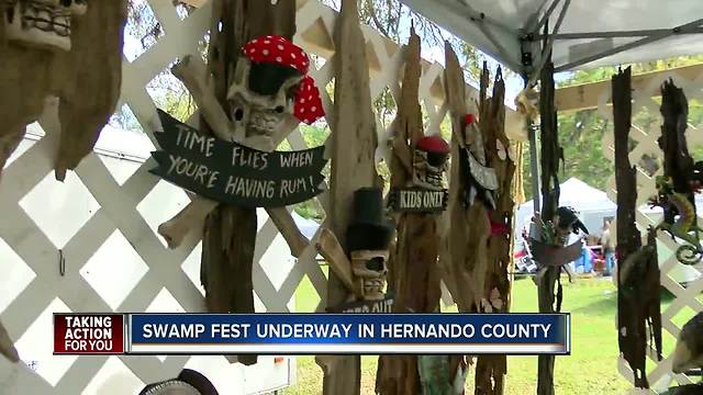 Get your swamp on at Swamp Fest this weekend at Linda Pedersen Park in Weeki Wachee