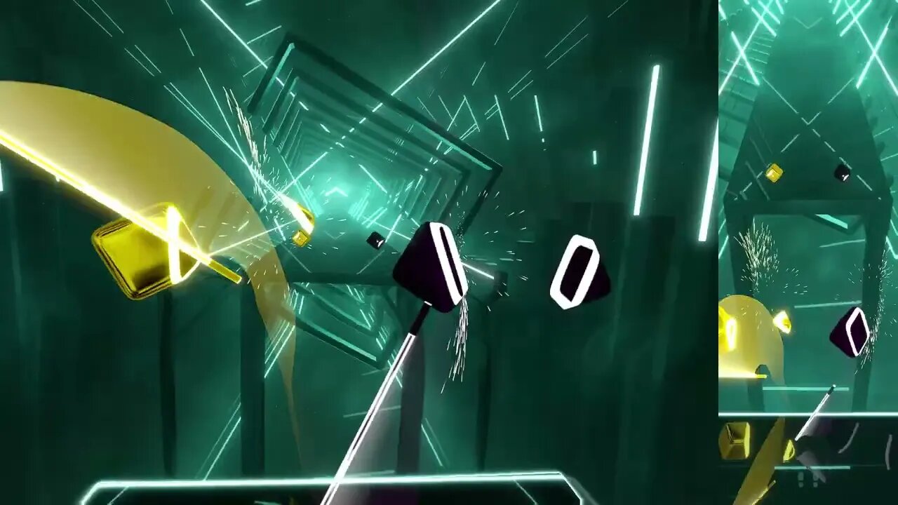 (beat saber) atmozfears & sound rush - crazy [mapper: nolanimations]
