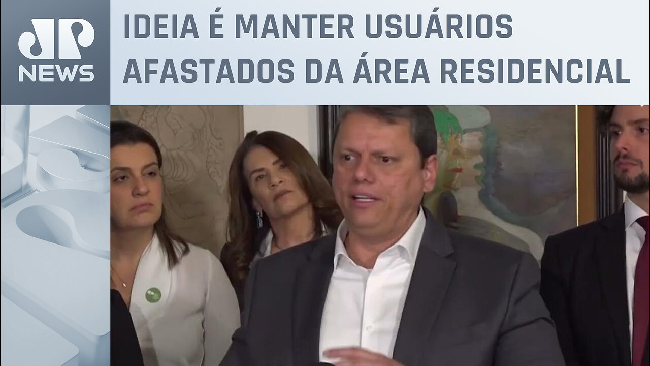 Tarcísio de Freitas quer deslocar usuários da Cracolândia de SP para o bairro do Bom Retiro