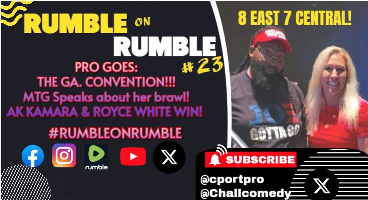 Rumble on Rumble 23 PRO GOES, MTG TALKS, AK and Royce win!