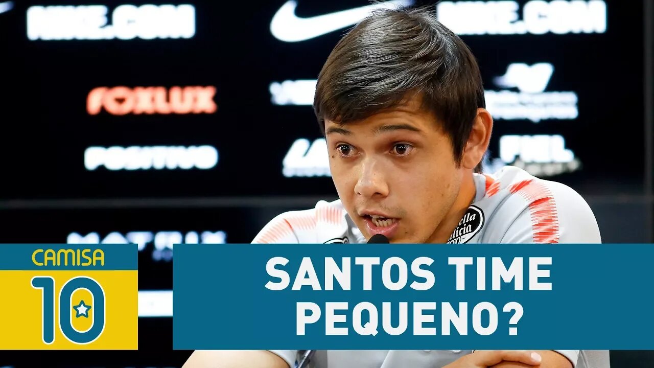 ROMERO explica por que chamou SANTOS de "TIME PEQUENO!"