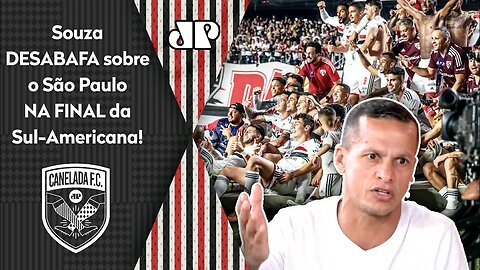 "Cara, é DOR DE COTOVELO falar que o São Paulo..." Souza DESABAFA sobre o SPFC na FINAL da Sula!