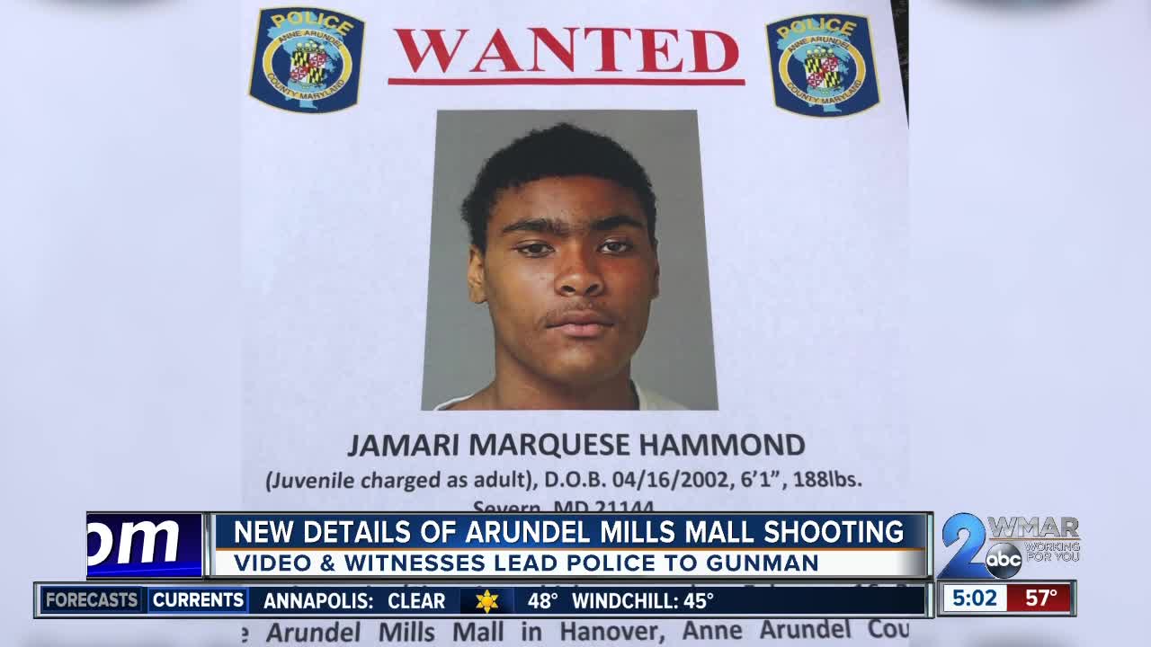 Cell phone video and witnesses lead police to Arundel Mills Mall gunman