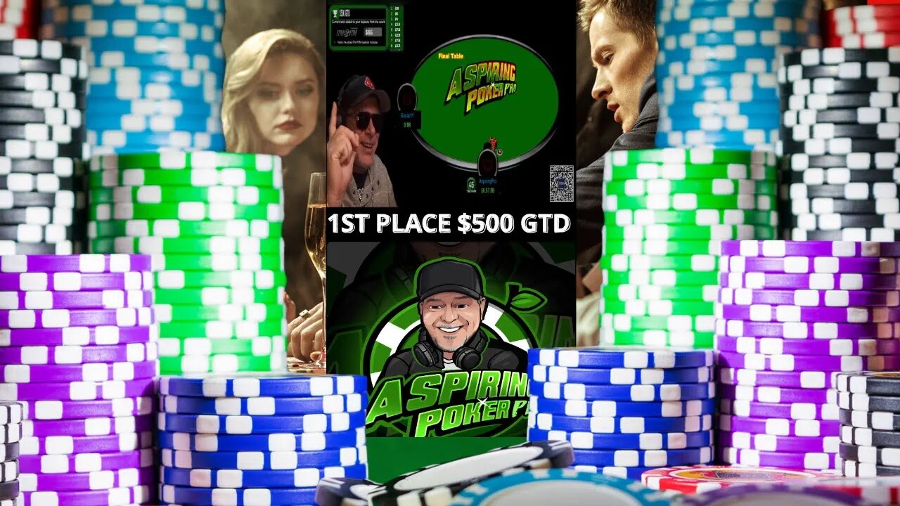 1ST PLACE IN THE $500 GTD POKER TOURNAMENT!: Poker Vlog highlights #SHORTS